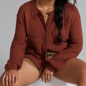 Anthropologie Pilcro Cardigan. Size L